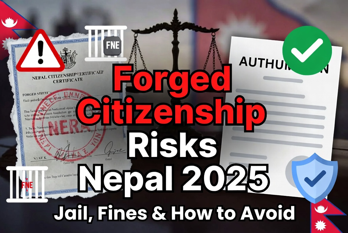 Forged Citizenship Certificates in Nepal: Section 21 Penalties and Prevention Guide 2025